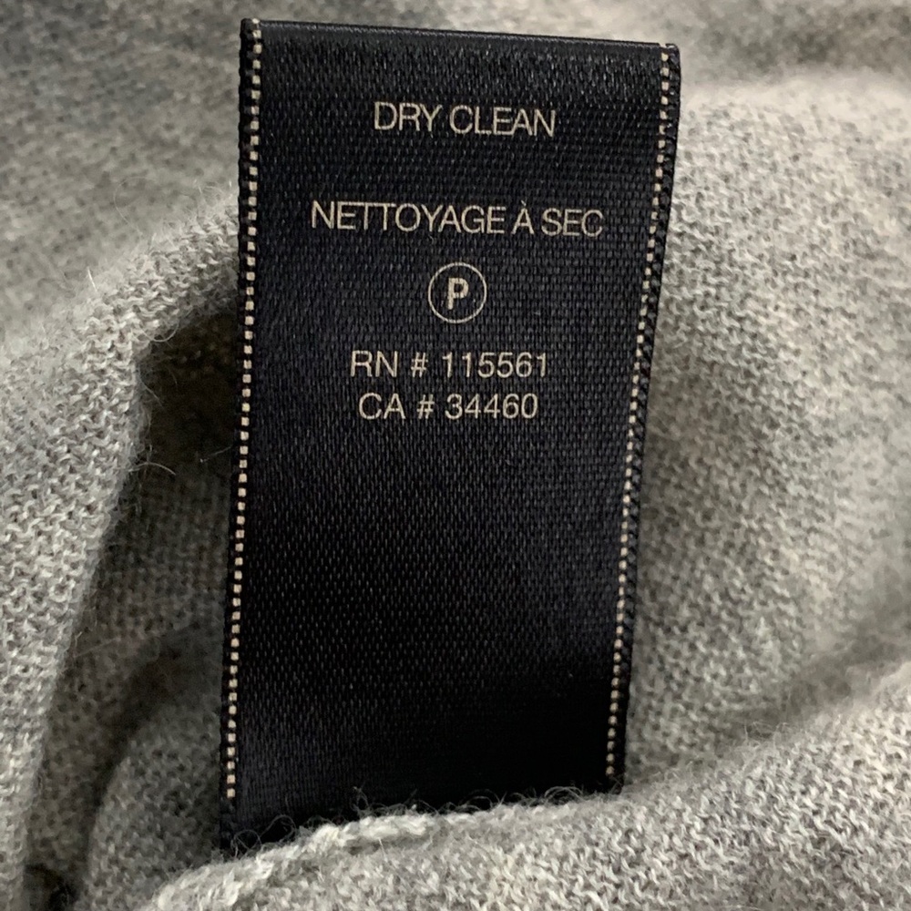 7 For All Mankind Gray Cashmere Tank Top Sz S - Picture 11 of 11